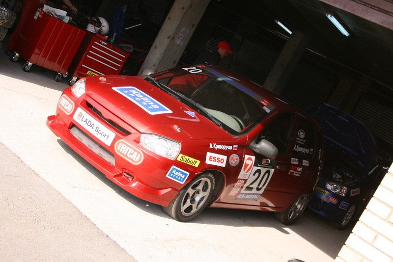 Lada Kalina Sport автодром